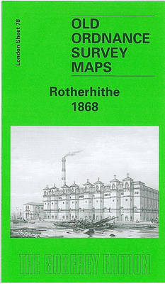 Rotherhithe 1867: London Sheet 078.1 - Old Ordnance Survey Maps of London (Sheet map, folded)