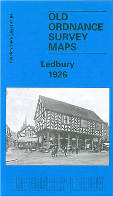 Ledbury 1926: Herefordshire Sheet 41.04 - Old O.S. Maps of Herefordshire (Sheet map, folded)