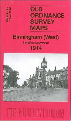 Alan Godfrey Maps Birmingham (West) 1914