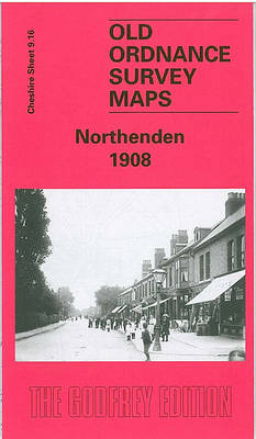 Northenden 1908: Cheshire Sheet 9.16 - Old O.S. Maps of Cheshire (Sheet map, folded)