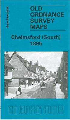 Chelmsford (South) 1895: Essex Sheet 52.08 - Old Ordnance Survey Maps of Essex (Sheet map, folded)