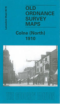Colne (North) 1910: Lancashire Sheet 48.16 - Old Ordnance Survey Maps of Lancashire (Sheet map)