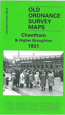 Cheetham and Higher Broughton 1931: Lancashire Sheet 104.02 - Old O.S. Maps of Lancashire (Sheet map, folded)