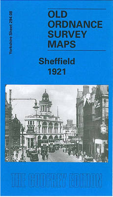 Sheffield 1921: Yorkshire Sheet 294.08b - Old O.S. Maps of Yorkshire (Sheet map, folded)