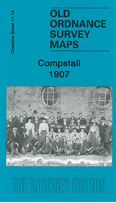 Compstall 1907: Cheshire Sheet 11.14 - Old O.S. Maps of Cheshire (Sheet map, folded)