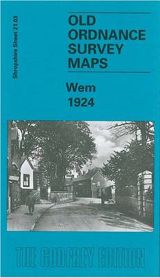Wem 1924: Shropshire Sheet 21.03 - Old O.S. Maps of Shropshire (Sheet map, folded)