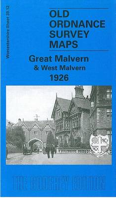 Great Malvern and West Malvern 1926: Worcestershire Sheet 39.12 - Old Ordnance Survey Maps of Worcestershire (Sheet map, folded)