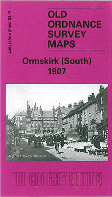 Ormskirk (South) 1907: Lancashire Sheet 92.01 - Old O.S. Maps of Lancashire (Sheet map, folded)