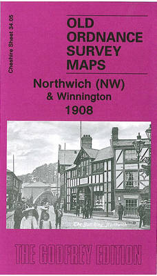 Northwich (NW) and Winnington 1908: Cheshire Sheet 34.05 - Old O.S. Maps of Cheshire (Sheet map, folded)