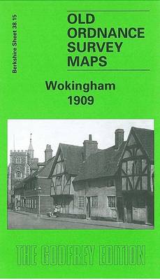 Wokingham 1909: Berkshire Sheet 38.15 - Old O.S. Maps of Berkshire (Sheet map, folded)