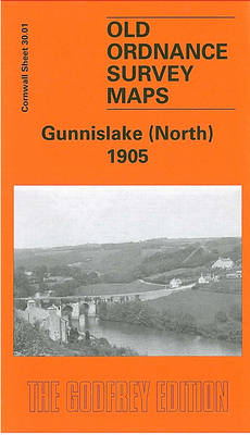 Gunnislake (North) 1905: Cornwall Sheet 30.01 - Old O.S. Maps of Cornwall (Sheet map, folded)