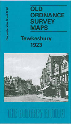 Tewkesbury 1923: Gloucestershire Sheet 12.09 - Old O.S. Maps of Gloucestershire (Sheet map, folded)
