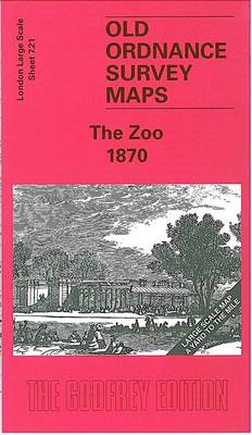 The Zoo 1870: London Large Scale 07.21 - Old Ordnance Survey Maps of London - Yard to the Mile (Sheet map, folded)