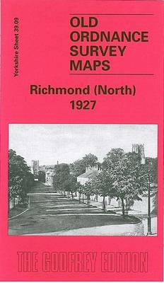Richmond North 1927: Yorkshire Sheet 39.09 - Old O.S. Maps of Yorkshire (Sheet map, folded)