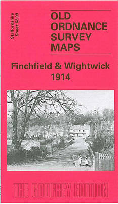 Finchfield and Wightwick 1914: Staffordshire Sheet 62.09 - Old O.S. Maps of Staffordshire (Sheet map, folded)