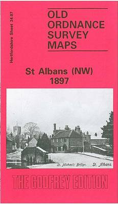 St Albans (NW) 1897: Hertfordshire Sheet 34.07 (Sheet map, folded)