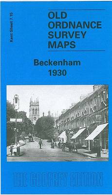 Beckenham 1930: Kent Sheet 7.15 (Sheet map, folded)