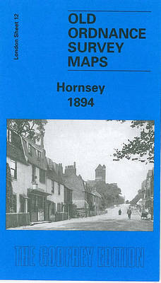 Hornsey 1894: London Sheet 012.2 - Old Ordnance Survey Maps of London (Sheet map, folded)