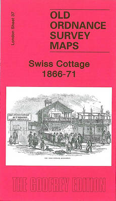 Swiss Cottage 1866-71: London Sheet 37.1 - Old Ordnance Survey Maps of London (Sheet map, folded)