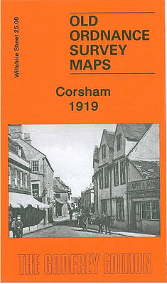 Corsham 1919: Wiltshire Sheet 25.08 (Sheet map, folded)