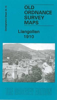 Llangollen 1910: Denbighshire Sheet 34.15 - Old O.S. Maps of Denbighshire (Sheet map, folded)