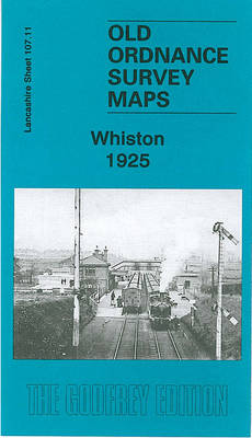 Whiston 1925: Lancashire Sheet 107.11 - Old Ordnance Survey Maps of Lancashire (Sheet map, folded)