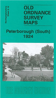 Peterborough (South) 1924: Northamptonshire Sheet 8.16 - Old Ordnance Survey Maps of Northamptonshire (Sheet map, folded)