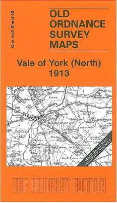 Vale of York (North) 1913: One Inch Sheet 63 - Old Ordnance Survey Maps - Inch to the Mile (Sheet map, folded)