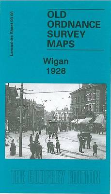 Wigan 1928: Lancashire Sheet 93.08b - Old Ordnance Survey Maps of Lancashire (Sheet map, folded)
