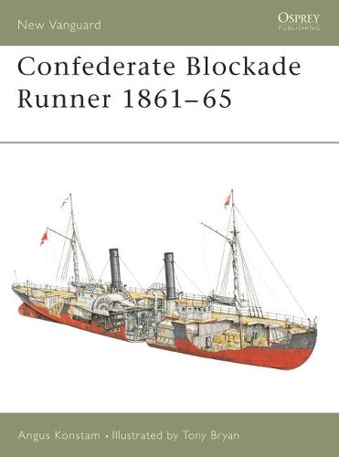 Confederate Blockade Runner 1861–65 - New Vanguard (Paperback)