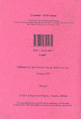 Cornwall 1871 Census: Index of Entries for the Civil Parish of Phillack (Paperback)