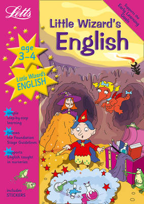 Little Wizard's English Age 3-4 - Letts Magical Topics (Paperback)