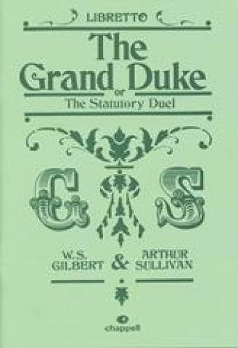The Grand Duke: (Libretto) (Paperback)