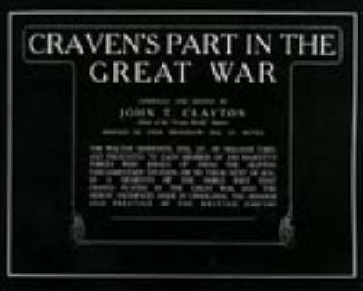 Craven's Part in the Great War (Paperback)