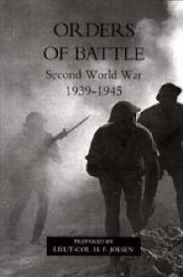 Orders of Battle: Second World War 1939-45 (Paperback)