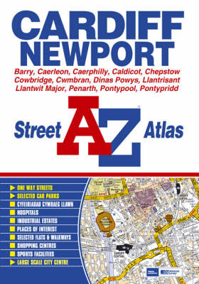 A-Z Street Atlas of Cardiff and Newport - Street Maps & Atlases S. (Paperback)