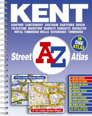 A-Z Kent Street Atlas (Spiral bound)