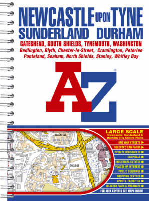 Newcastle Upon Tyne Street Atlas - Street Maps & Atlases S. (Spiral bound)
