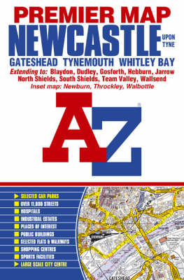 Newcastle Premier Street Map - Street Maps & Atlases S. (Sheet map, folded)