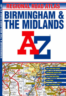 A-Z Birmingham and the Midlands (Paperback)