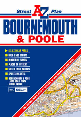 Bournemouth and Poole Street Plan (Sheet map, folded)