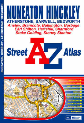 Nuneaton and Hinckley Street A-Z Atlas (Paperback)