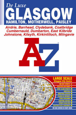Glasgow De Luxe Street Atlas (Paperback)