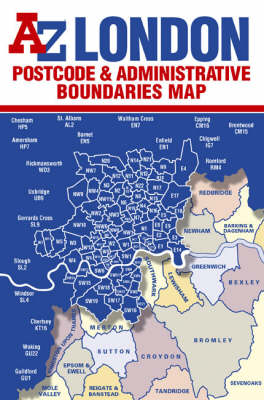 Postcode Map of London (Paperback)