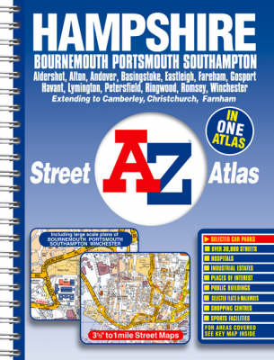 Hampshire Street Atlas | Waterstones