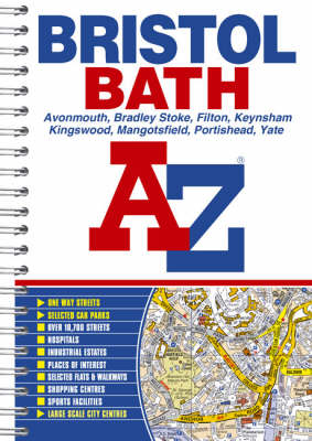 Bristol and Bath Street Atlas (Spiral bound)