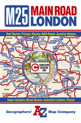 Main Road Map of London (Paperback)