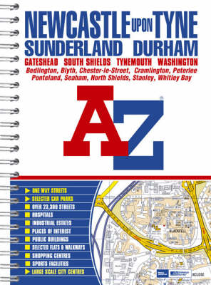 Newcastle Upon Tyne Street Atlas (Spiral bound)