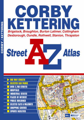 Corby and Kettering Street Atlas (Paperback)