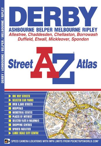 Derby Street Atlas - A-Z Street Atlas (Paperback)